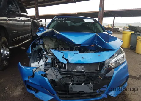 2021 Nissan Versa Sv Xtronic Cvt из США, поврежденный, VIN 3N1CN8EV7ML889313